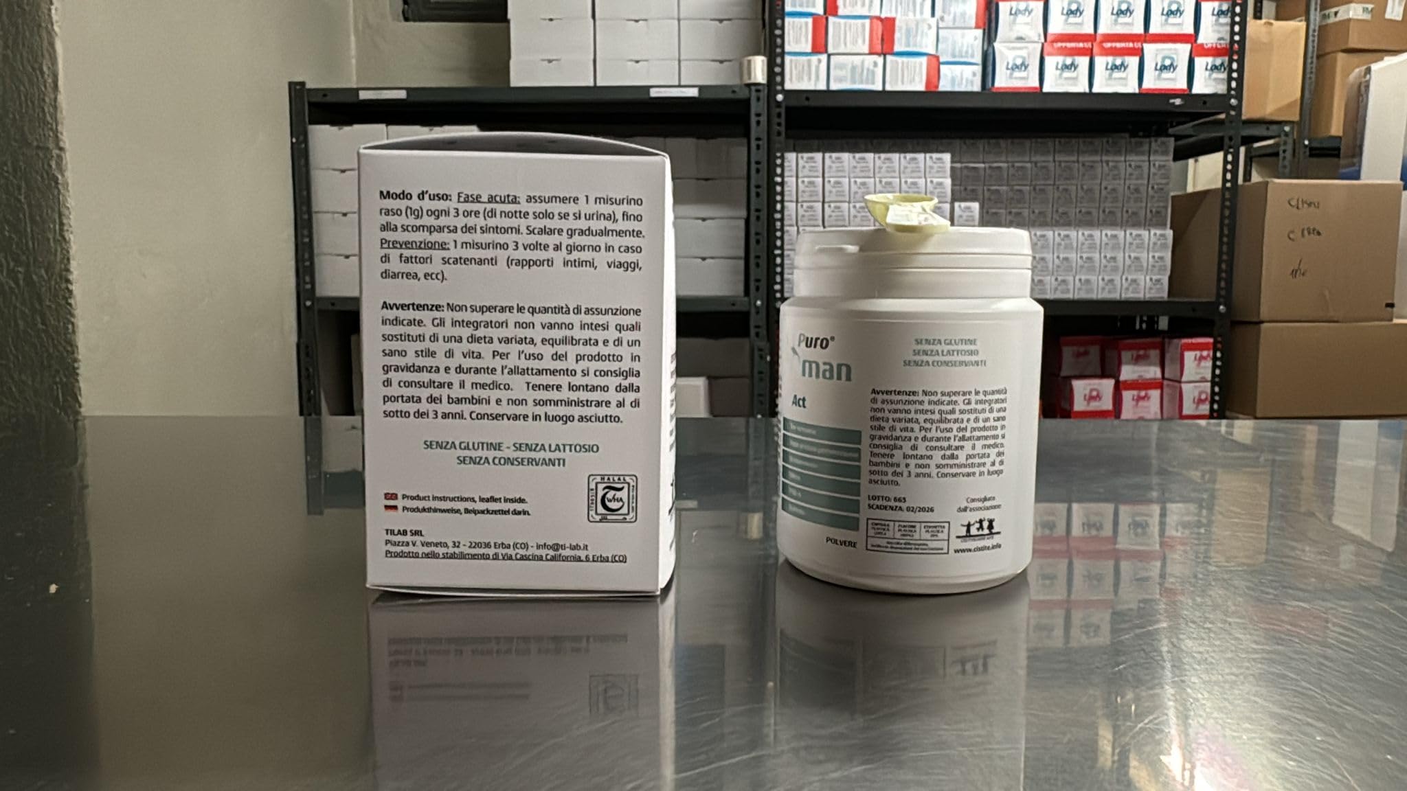 Puroman Act D-mannosio e Cranberry 70g Dr.Tili