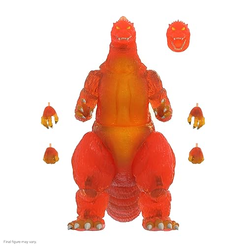 Super7 ULTIMATES! Toho Blazing Godzilla (1200º Clear Orange) - 8"