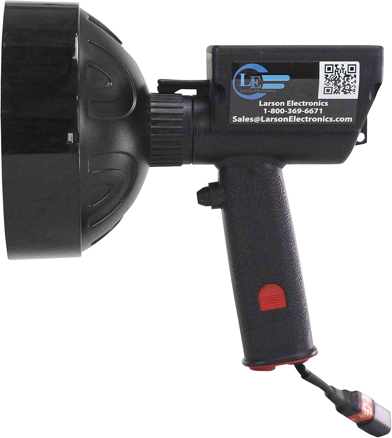 15 Million Candle Power HID Hunting Light - 2800' Beam - Spot/Flood Combo - 110 Volts AC - 25' Cord (-7 inch)