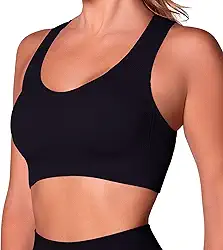 Top Academia Feminino Selene Com Microfuros Sem Costura Fit