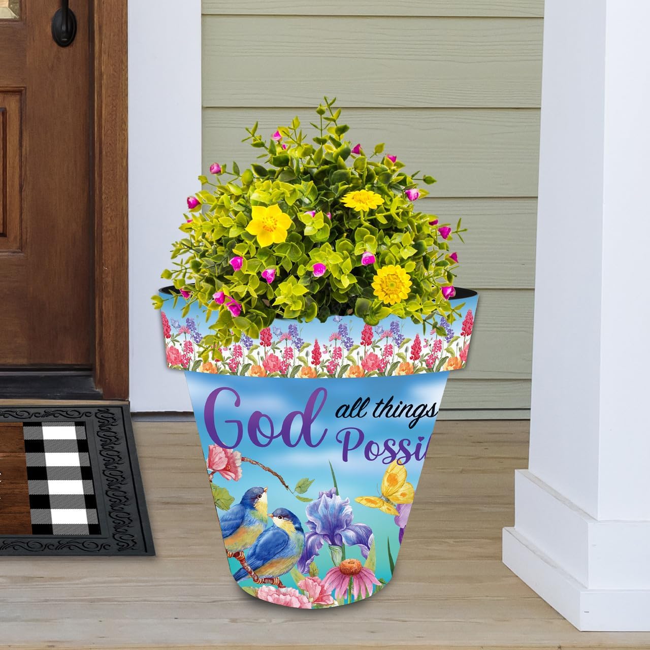 Briarwood Lane with God Large Planter