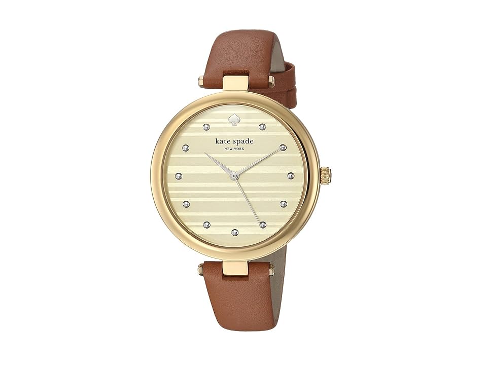 

Kate Spade New York Varick - KSW1372 (Luggage Leather) Watches, Brown