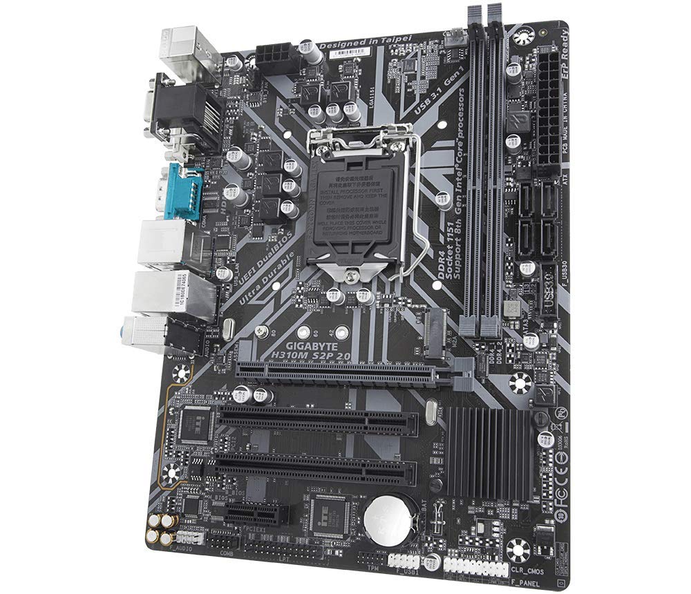 Amazon.com: Gigabyte H310M S2P 2.0 (LGA1151/ Intel/ H310/ Micro