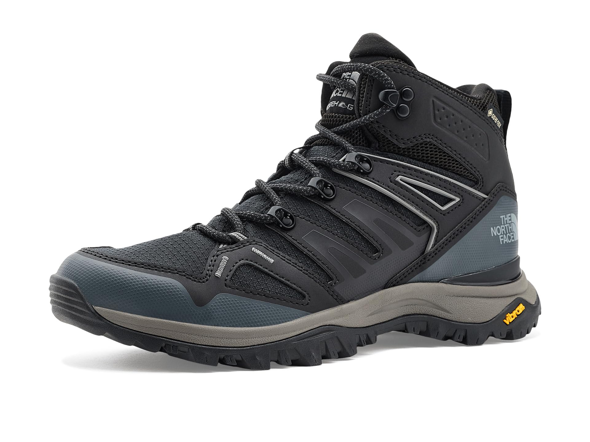 The North Face Women's Hedgehog Gore-Tex Mid Hiking Boots Black/Asphalt Grey Size 8