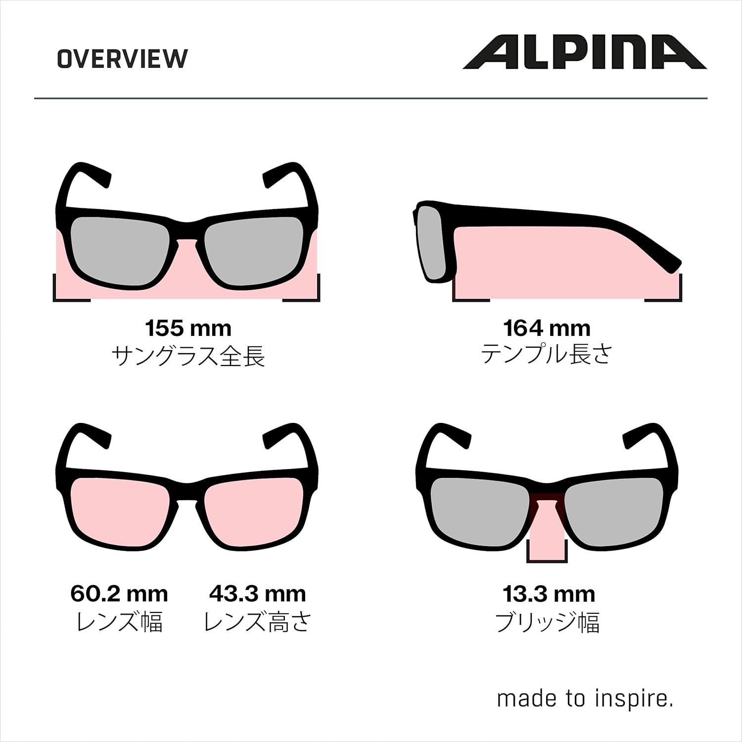ALPINA Overview Cycling/Sports Glasses
