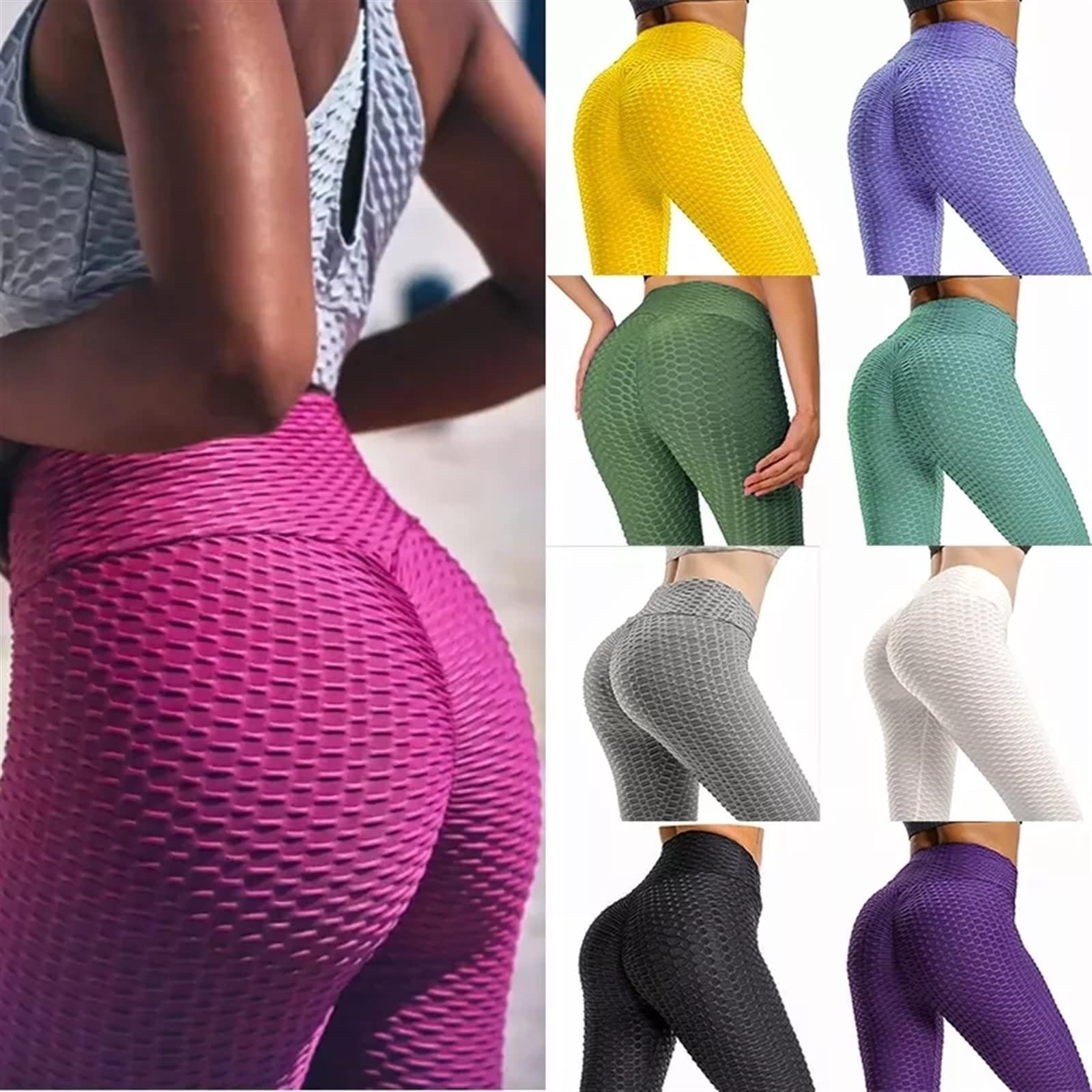 Leggings Deportivos Leggings Push-up Anticelulíticos Para Mujer Ideales Para Yoga 577631