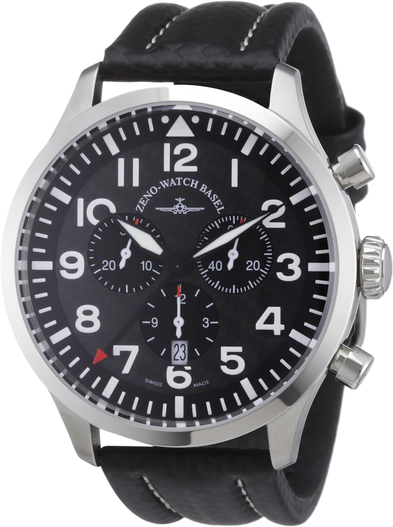ZENOMen's Quartz Watch Quarz 6569-5030Q-s1 with Leather Strap