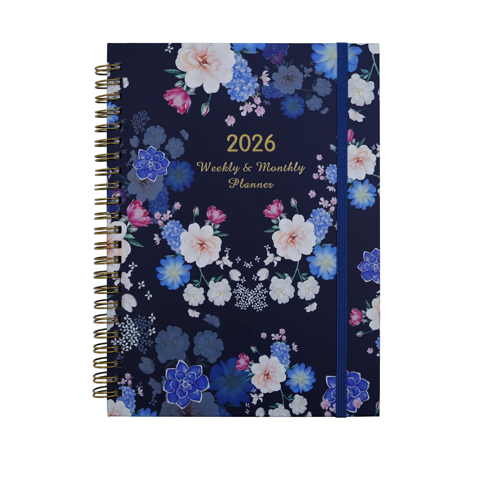 Xjdzineq 2026 Planner Hard Cover Calendar Planner Schedule Notebook Journaling Notebooks for Students and Daily Journaling