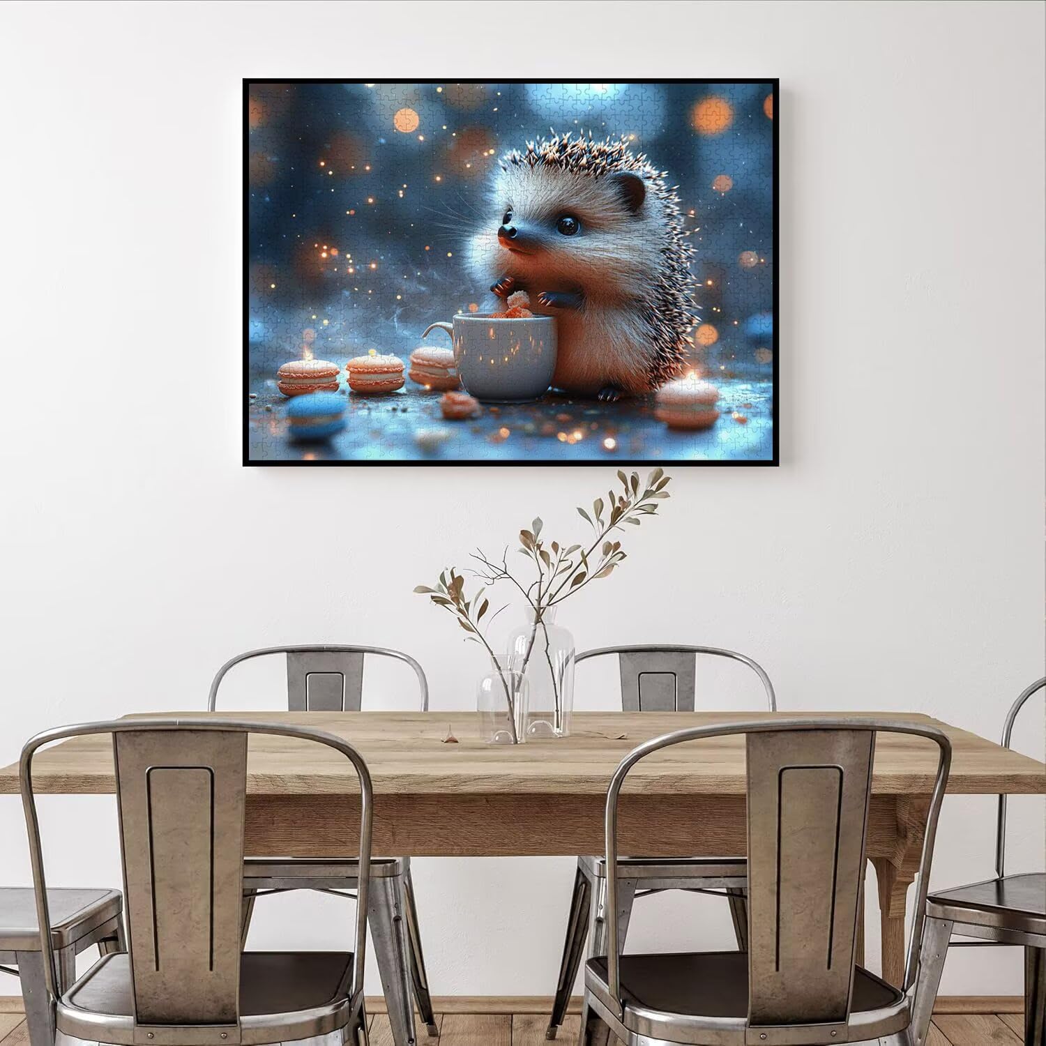 Puzzle 6000 Pezzi Riccio Puzzle Classici per Gioco Familiare, n-84 | Impossibile Puzzles, Intrattenimento Creativo, Rilassamento e Intelligence, Regalo per Amore e Amico, Home Decor, tazza di tè