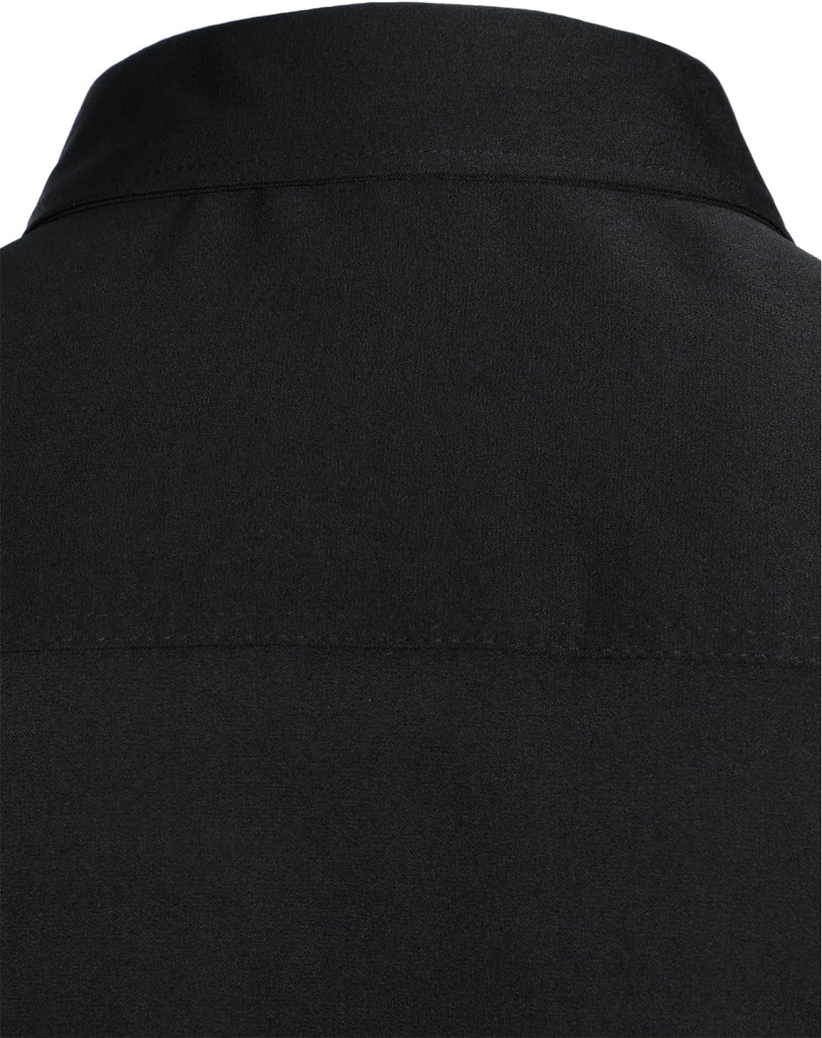 ZEROYAA Mens Slim Fit Long Sleeve Tuxedo Dress Shirts/Prom Performing Shirts - Image 6