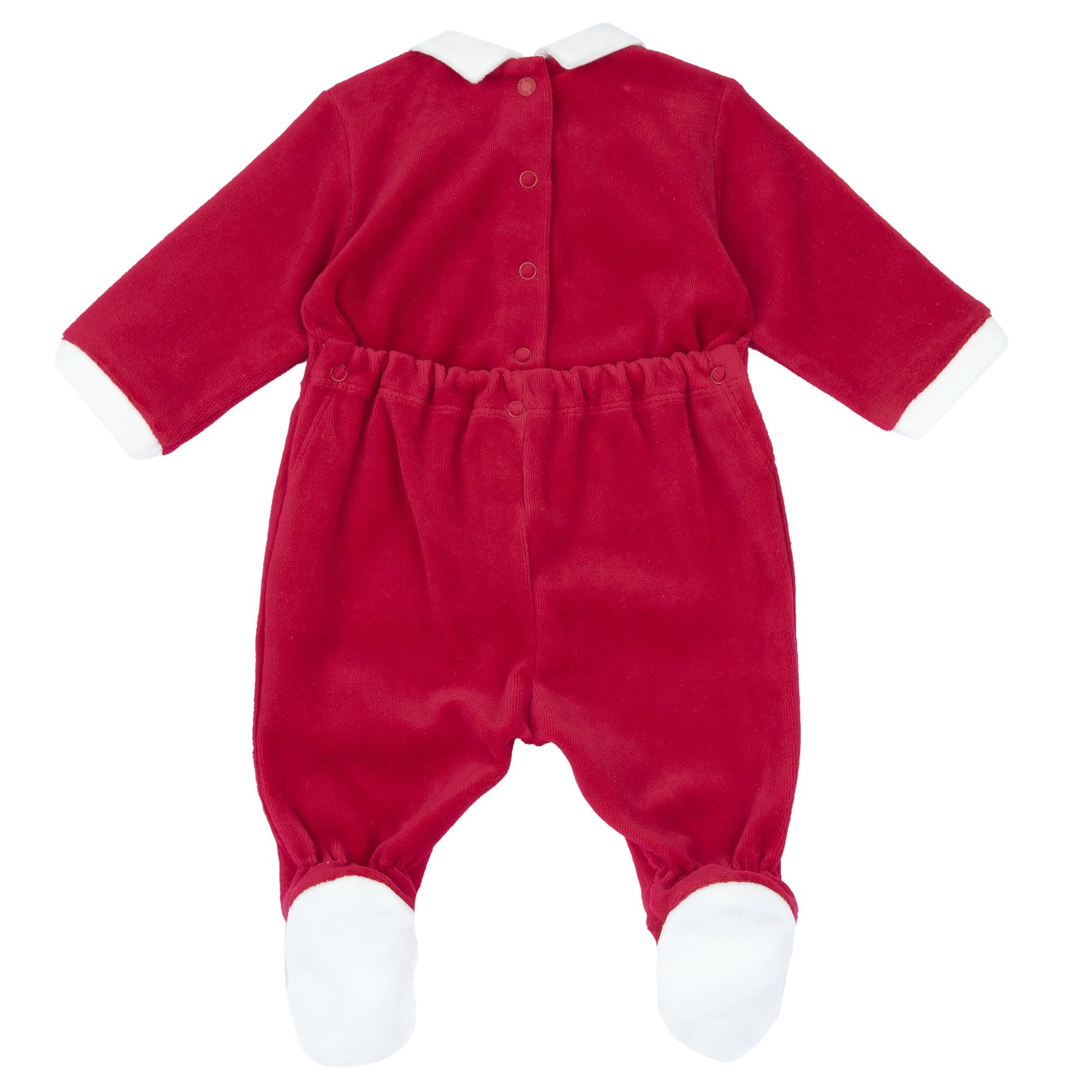 Chicco Unisex Baby Overalls - Weihnachten Bottone (1er Pack)