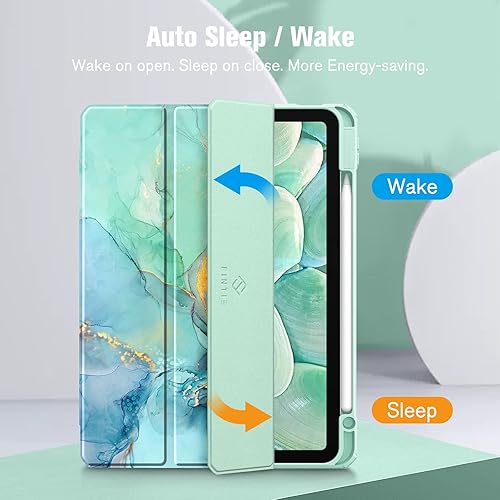 Miniatura 60 de Fintie Funda híbrida delgada para iPad Air de 11 pulgadas M3 (2025) / M2 (2024), iPad Air 5ª (2022) / 4ª generación (2020) de 10.9 pulgadas, funda a