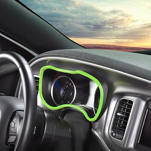 Miniatura 6 de Voodonala Para consolas centrales de cargador, tablero de instrumentos, accesorios interiores para Dodge Charger 2015-2024+, accesorios interiores