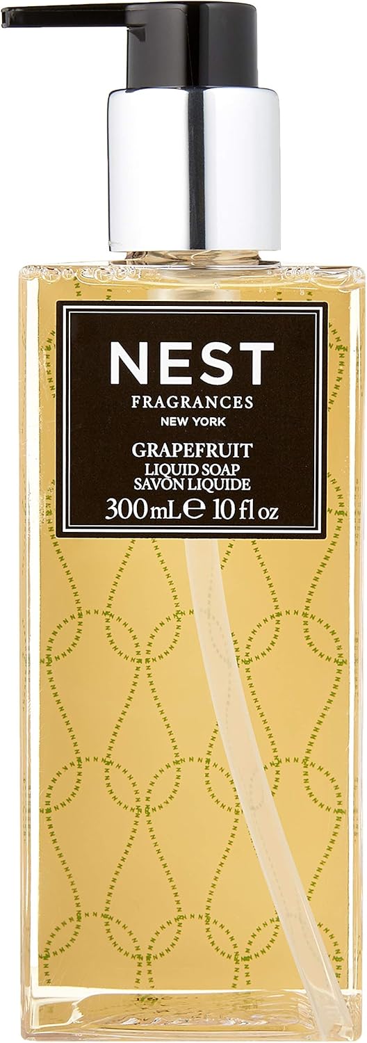 NEST Fragrances Scented Liquid Hand Soap- Grapefruit , 10 fl oz