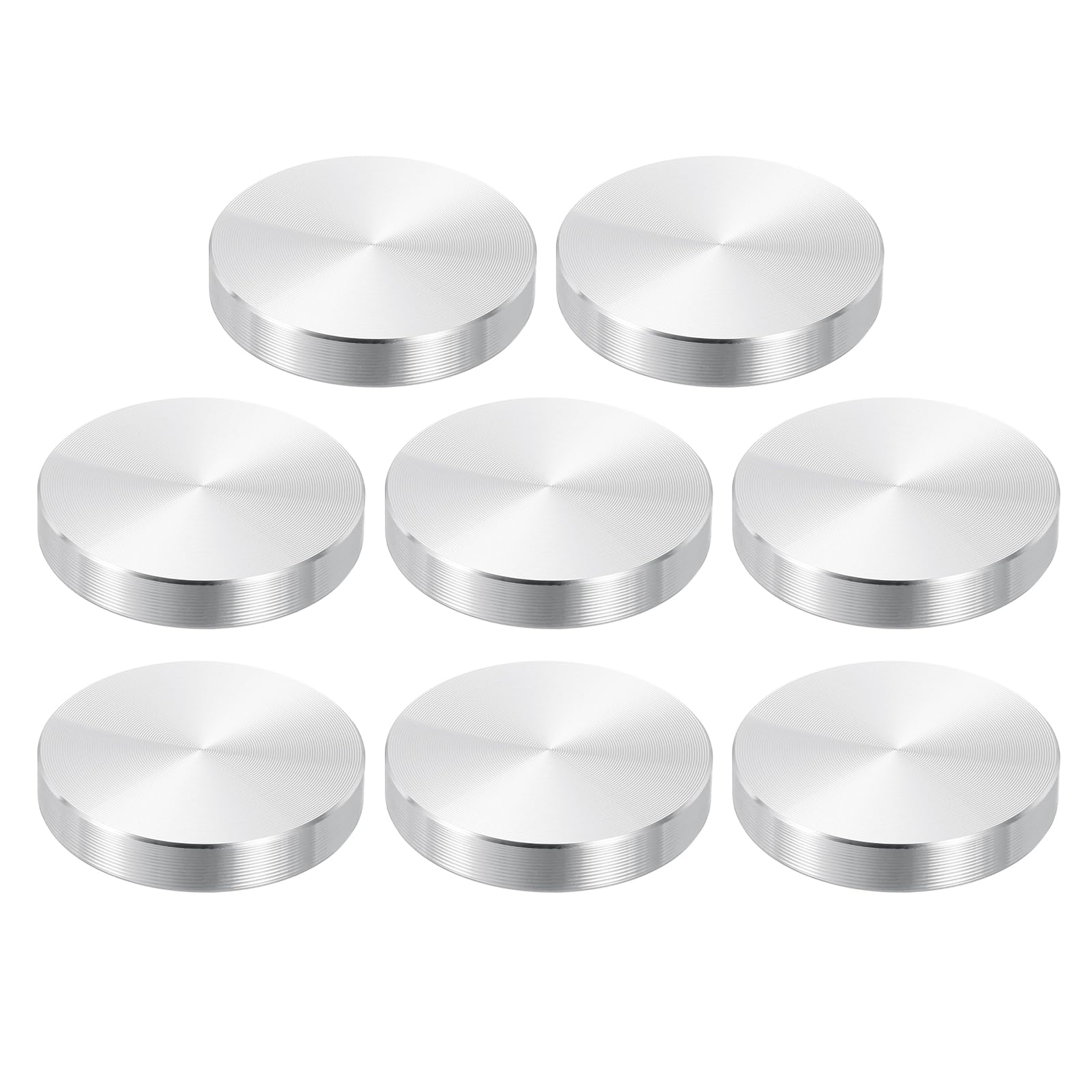 Disque en aluminium 40mm PATIKIL M8 pour fixation de table en verre x8