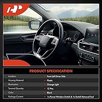 Vista 2 de A-Premium Master - Interruptor de ventana eléctrico compatible con Dodge Sprinter 2500/3500 2005-2009 y Mercedes-Benz Sprinter 2005-2012, lado