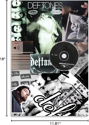 Miniatura 7 de ESPTULA Deftones - Póster vintage de 12 x 18 pulgadas, lienzo sin marco, para habitación, estética, divertida, póster multielemento para amantes de