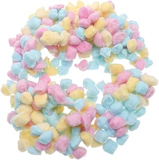 SOESFOUFU 1 Pacote Pequenas Bolas De Algodão Bolas De Algodão Para Maquiagem Bolas Felpudas Para Artesanato Bolas De Algodão Para Maquiagem Bolas De Algodão Coloridas Remoção De Maquiagem