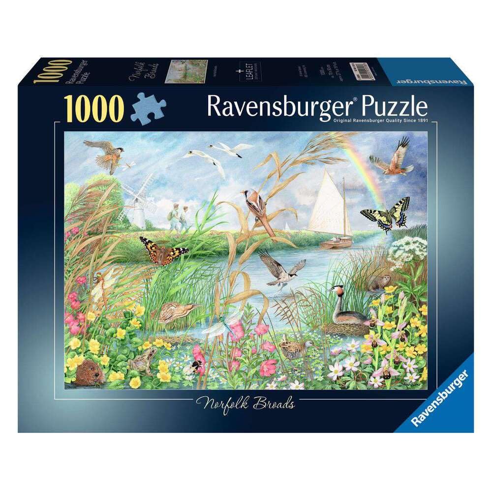 Ravensburger Norfolk Broads 1000 Piece Jigsaw Puzzles for Adults and ...