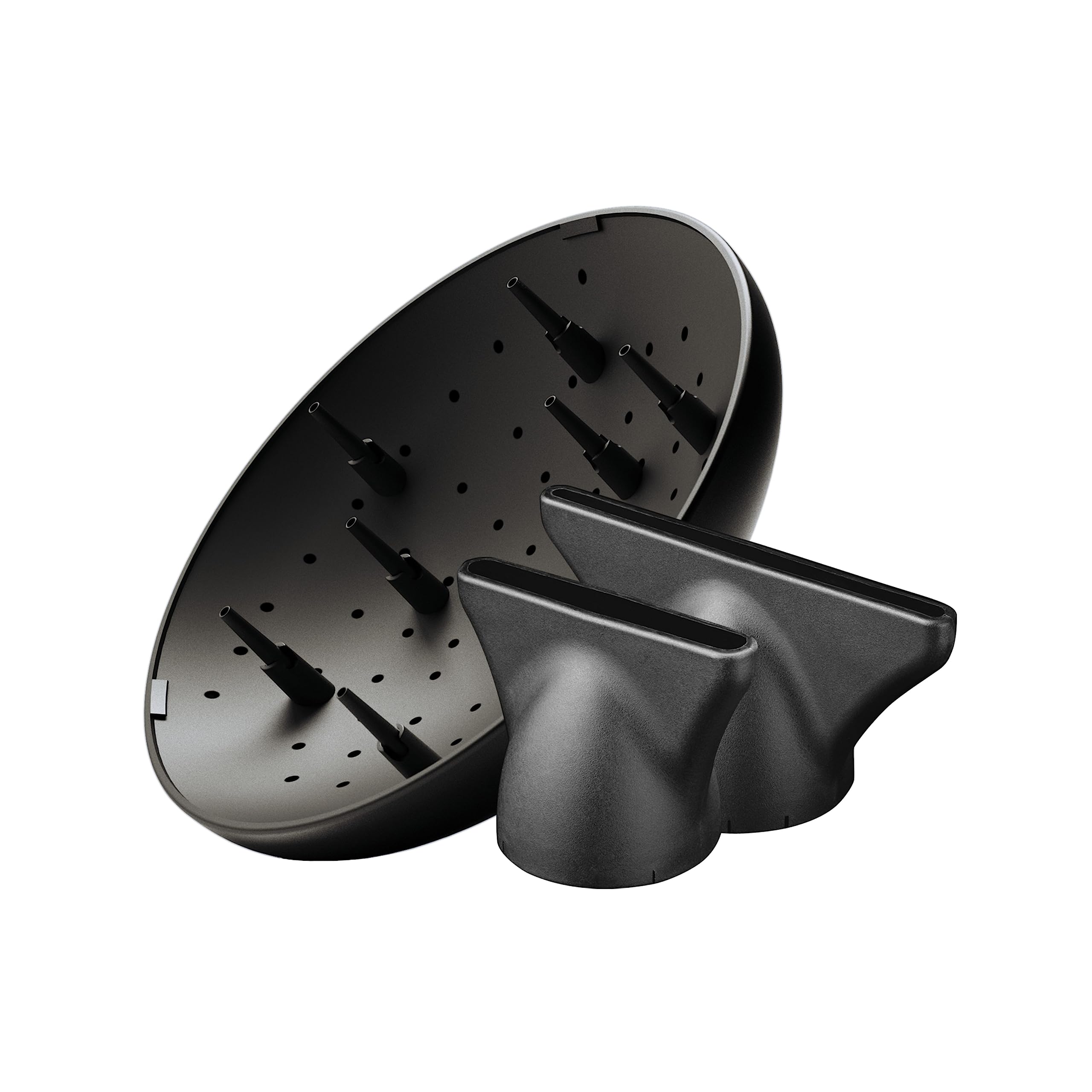 GA.MA Italy Professional, Pluma 5500 Oxy-Active Hair Dryer, Secador de Pelo Profesional con Motor Italiano AC de 2400 W, System C y tecnologías Oxy-Active para un Pelo brillante, Color Negro