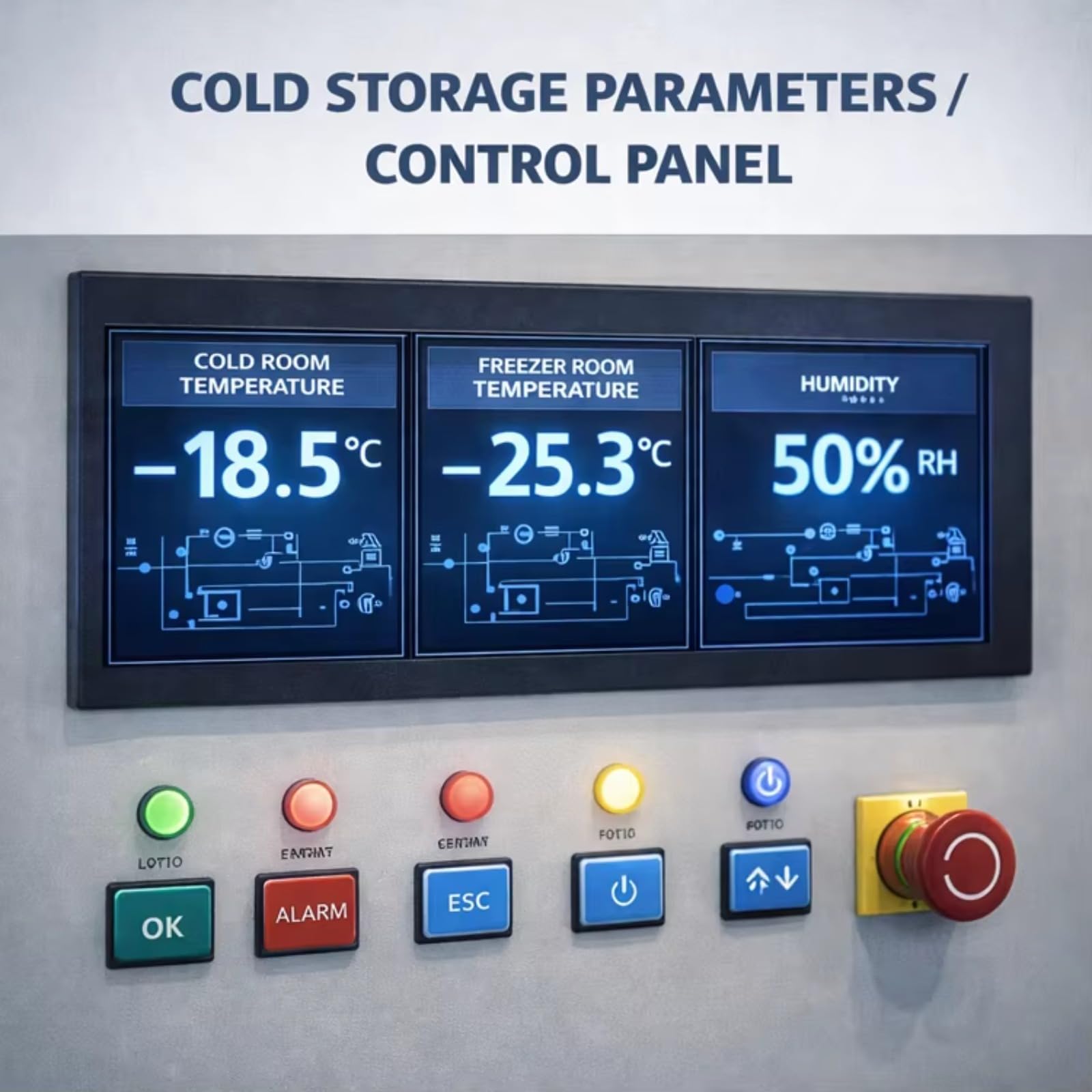 Récipient de stockage froid intelligent