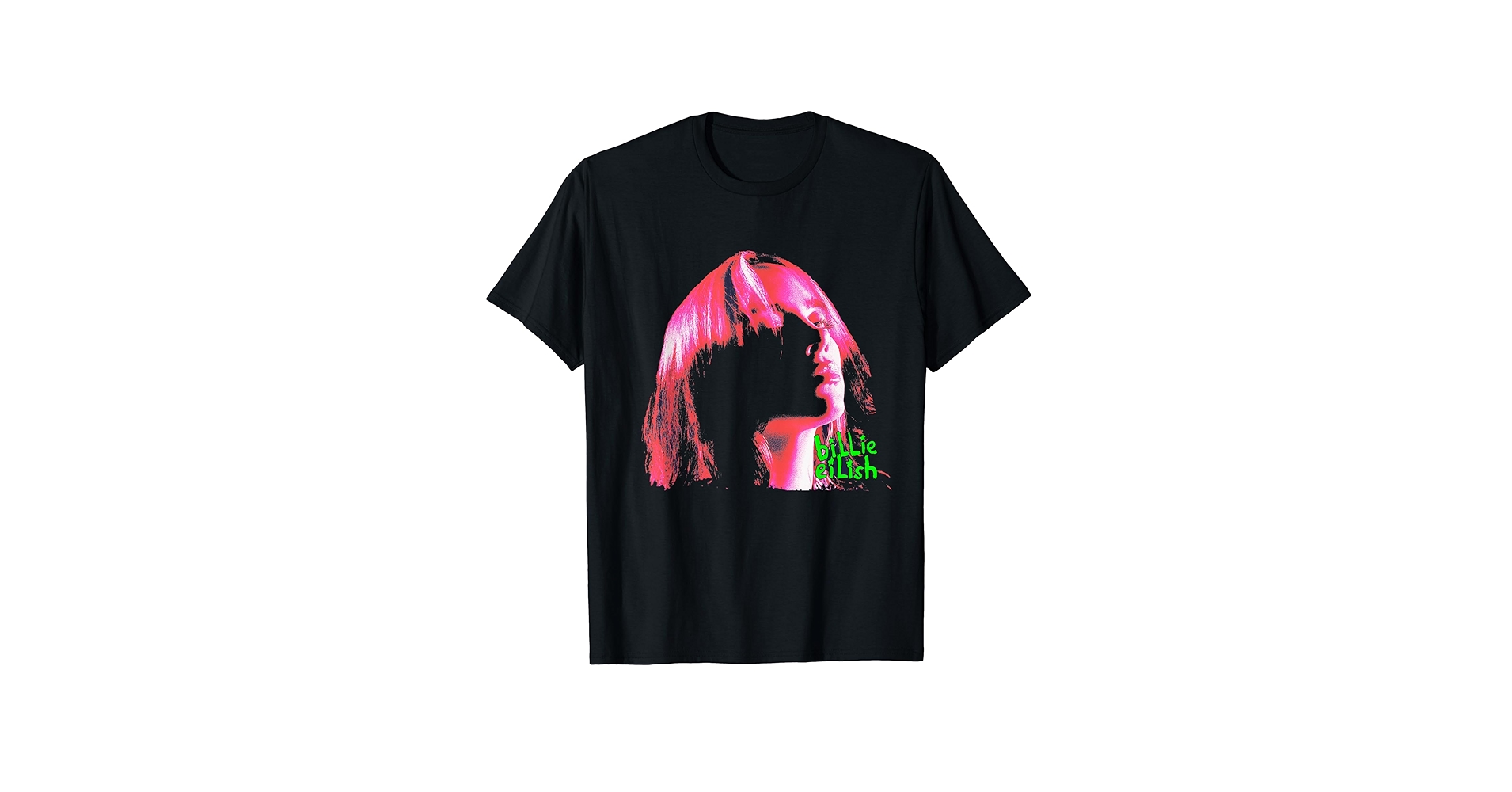 Amazon | 公式ビリーアイリッシュ写真。 Tシャツ | Tシャツ