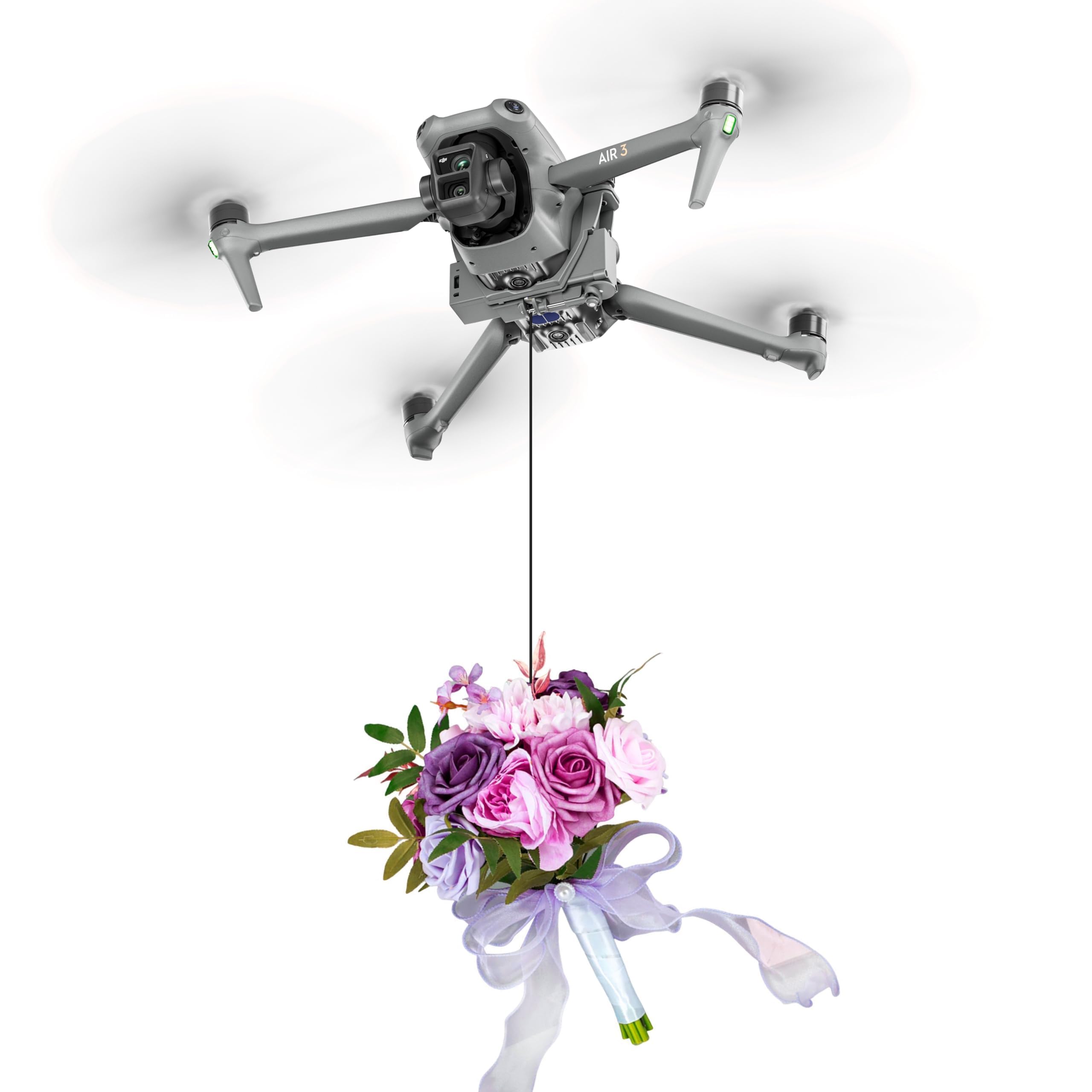 MAKINGTEC Air 3 Airdrop System - Transport Delivery Release, Drone Thrower Airdrop Dropping System for DJI Air 3 Accessories. Drop Devices for Enhanced Performance