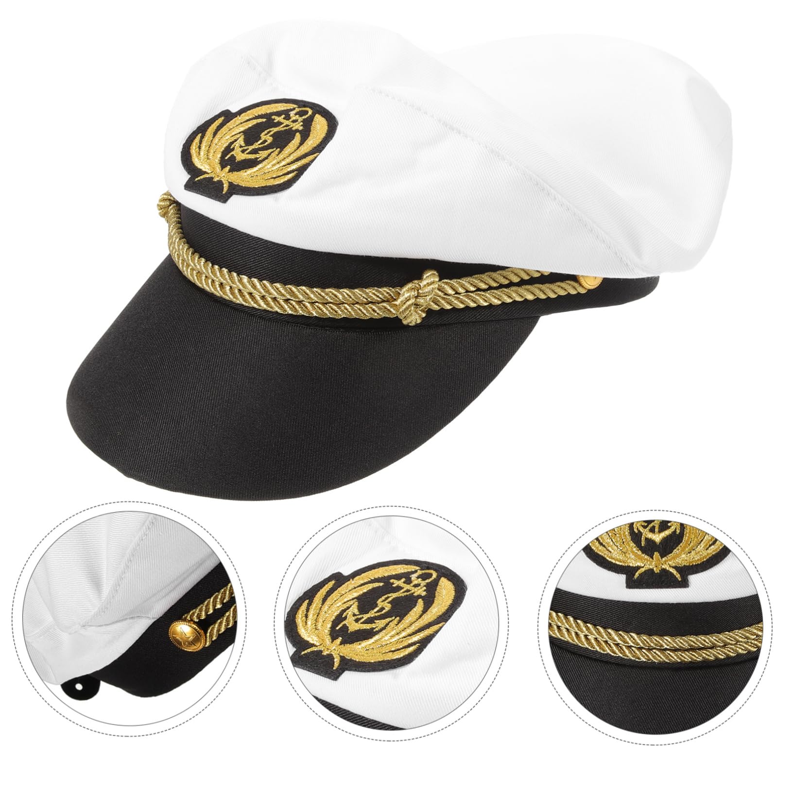 Veemoon Cappello Piatto Top Cap Per Gli Uomini Cappelli Da Per La Cappelli Da Festa Cappello Da Da Uomo Senza Cappello Da Pirata Bob Tessuto