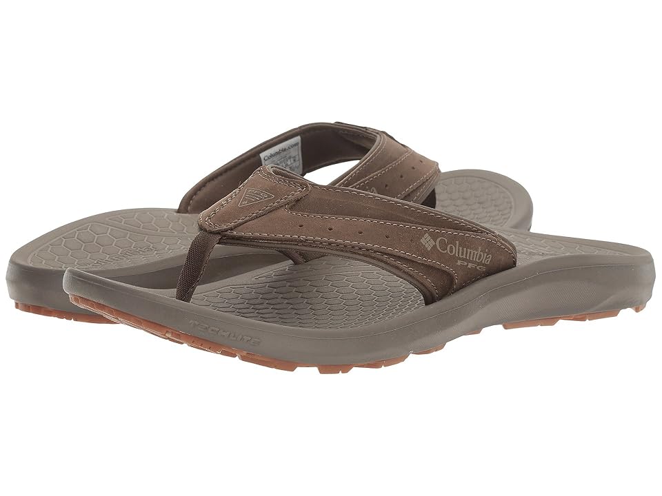 

Columbia Techsun Flip PFG (Mud/Collegiate Navy) Men's Sandals