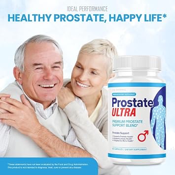 Prostate Ultra Men Capsules, Official Prostate Ultra for Prostate Supplement Pills - Maximum Strength, All Natural Ingredients for Wellness and Comfort, ProstateUltra Caps Health Reviews (3 Pack)