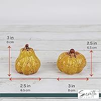 Vista 5 de Salero y pimentero de cosecha de porcelana, color verde