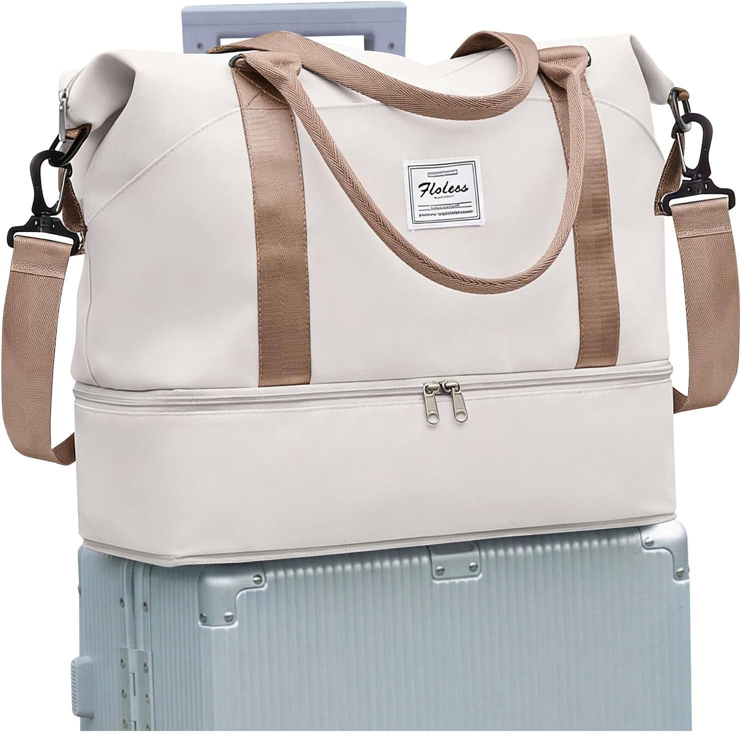 SZLX Ryanair Women's Travel Bag 40 x 30 x 20 cm Hand Luggage Bag Sports Bag Weekender Bag Swimming Bag Waterproof Travel Duffle Bag Fitness Bag Training Bag Hospital Bag with Shoe Compartment