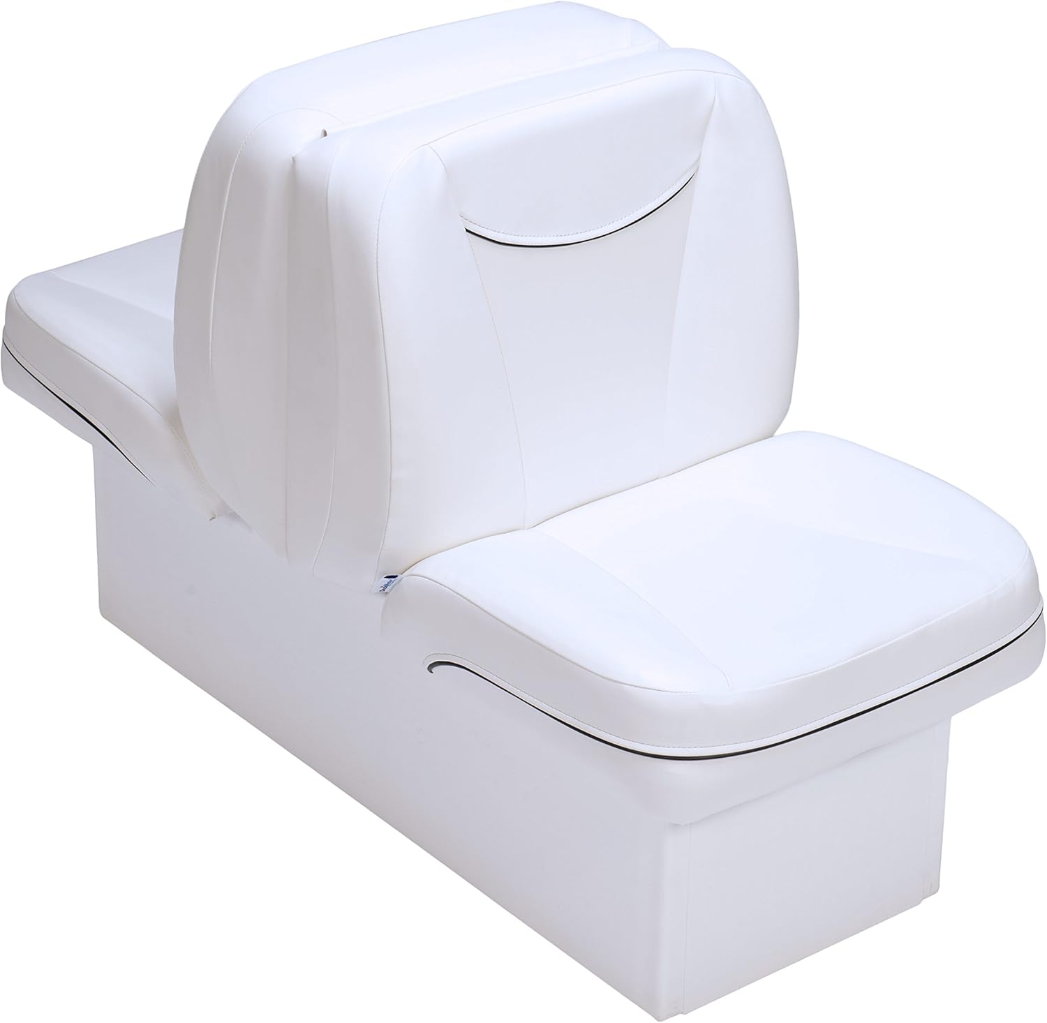 Premium Back to Back Boat Seats (White and Blue)
