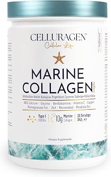 Bal k Kolajen Peptitleri ve Ca-AKG  eren Complex 10.000 mg Marine Collagen Takviye Tip 1 | Aromas z | 30 G nl k
