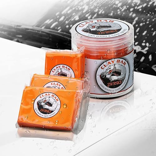 Miniatura 6 de Zavrski Barra de arcilla para automóvil, paquete de 3 barras de arcilla mágica de 3.53 oz (3.53 oz), limpiador de barra de arcilla de grado premium
