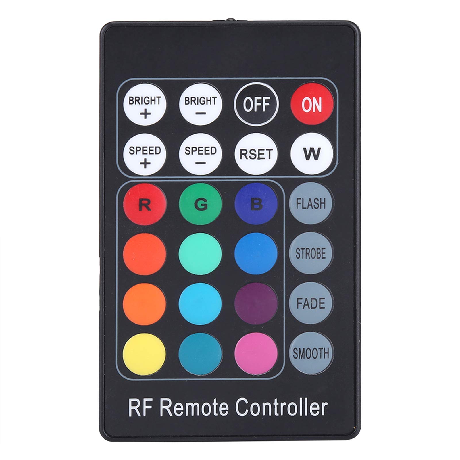 Kit de luces de techo de fibra óptica de plástico LED RGBW de 16W, kits de techo de cielo estrellado Motor con cables Controlador remoto para decoración de luces de hogar y automóvil(Enchufe de la UE)