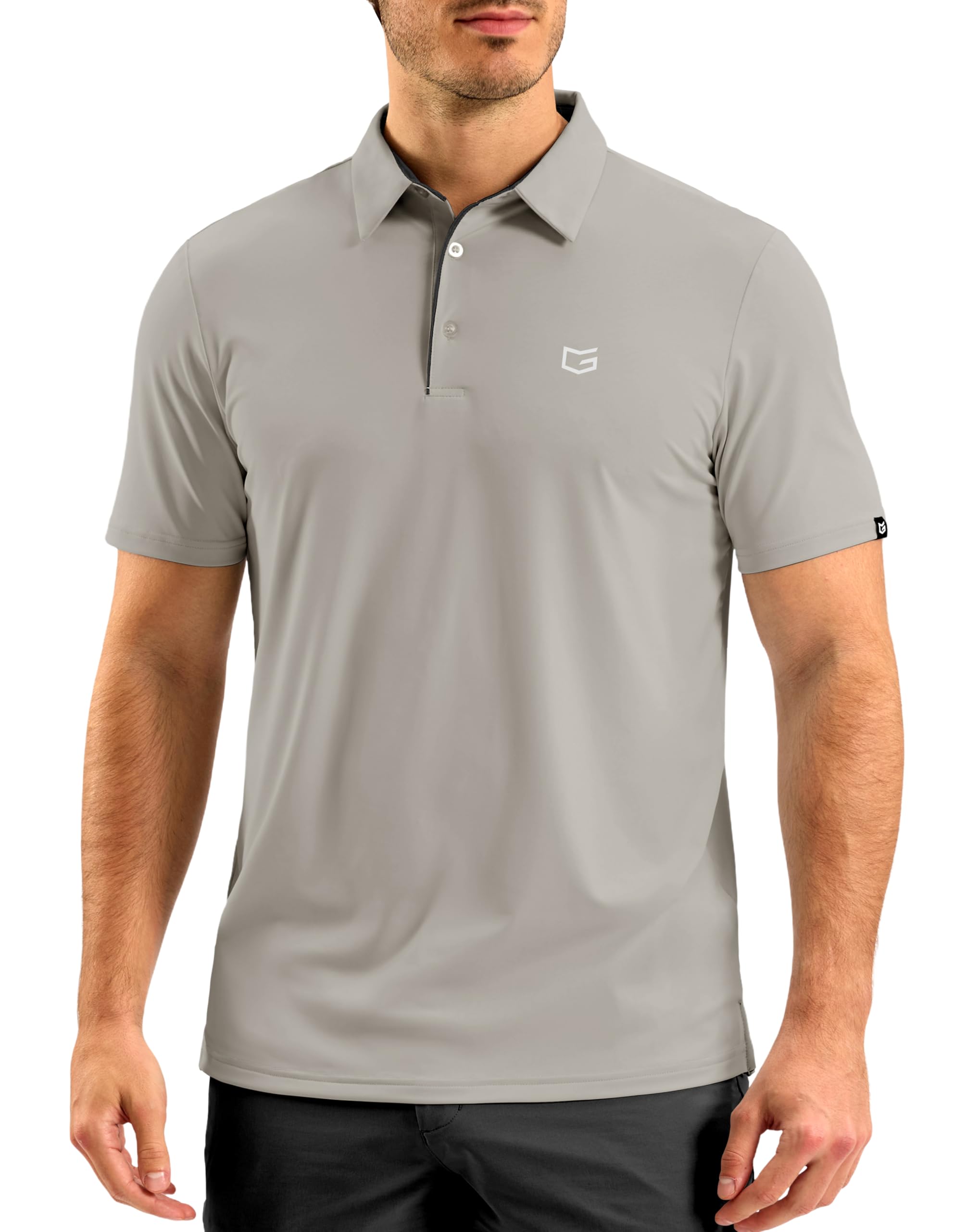 G Gradual Mens Golf Shirt Dry Fit Short Sleeve Polos Moisture Wicking Performance Polo Shirts for Men Athletic Tennis Casual — view 19