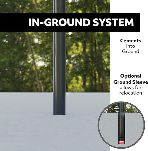 Miniatura 4 de Lifetime 71281 In Ground Power Lift Basketball System 52 Inch Shatterproof Backboard