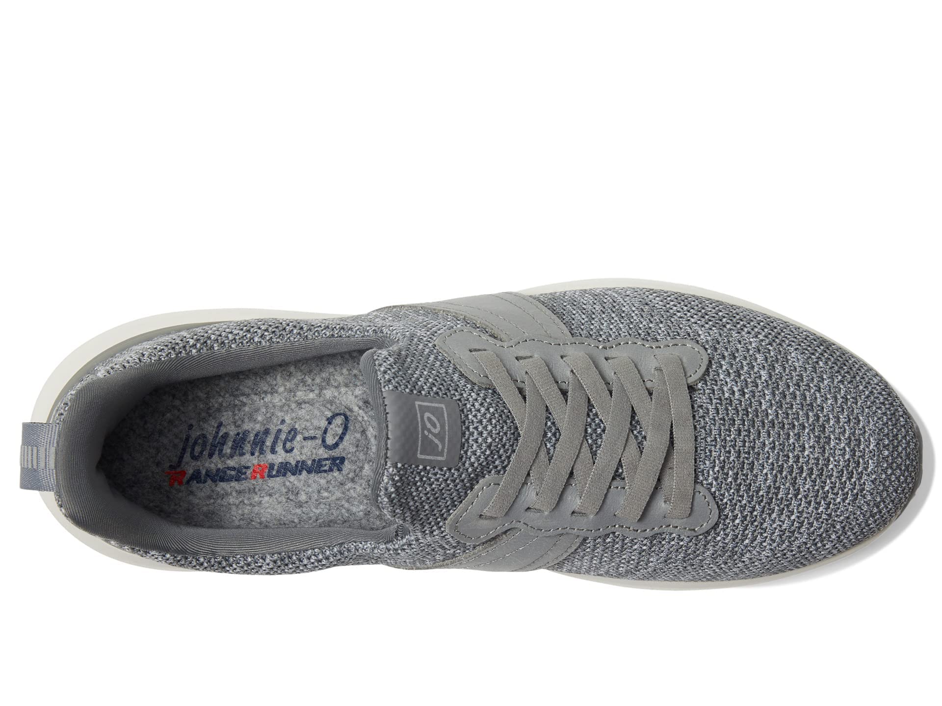johnnie-O Knit Range Runner Hybrid Golf Light Gray 8 D (M)