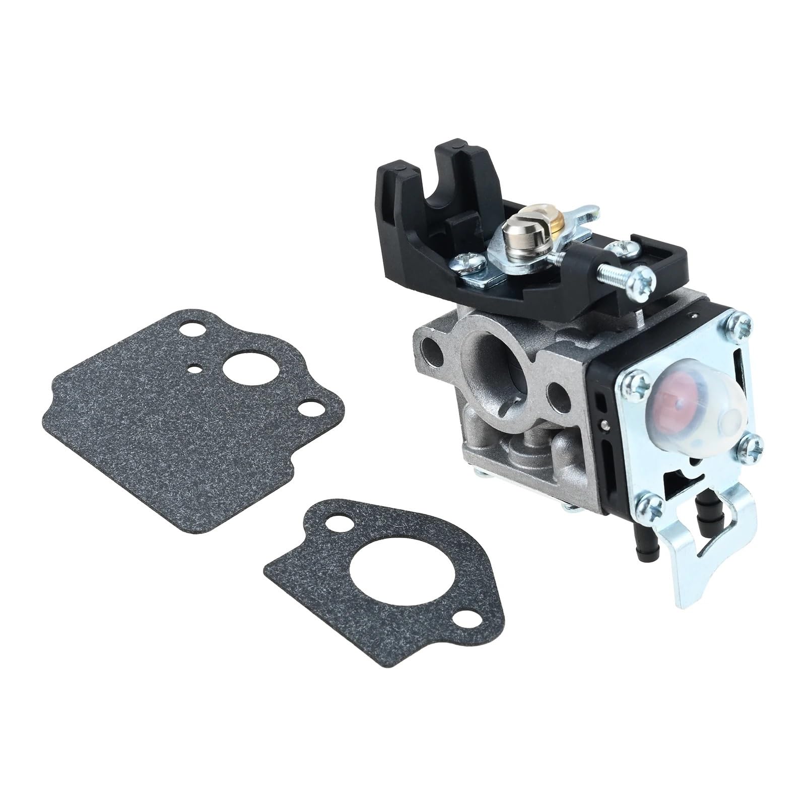 Carburador de motosierra con 2 uds juntas aptas para SRM-3020 PAS-3020 Carb OEM A021004831 herramienta eléctrica jardín