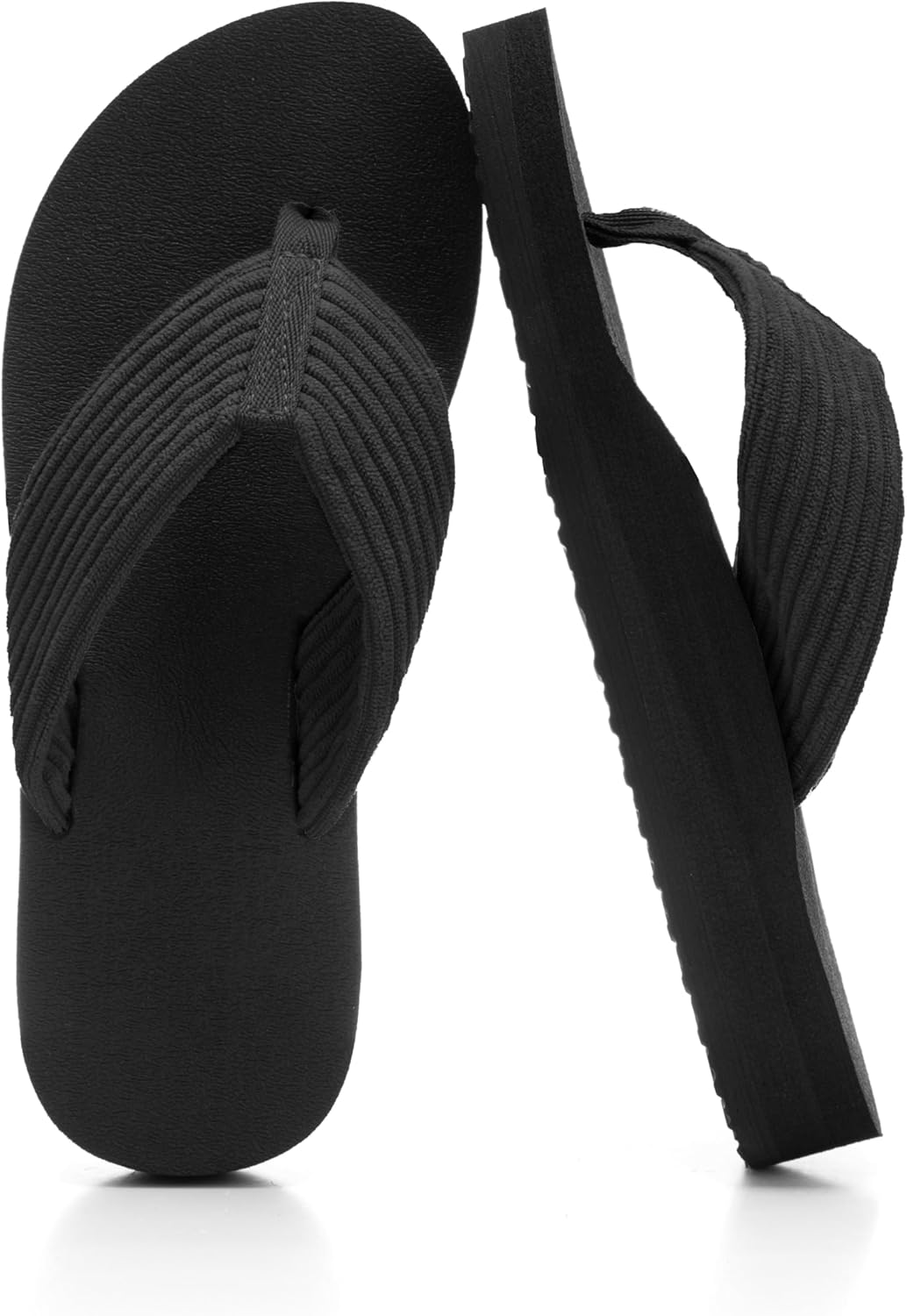 Flip Flops for Women With Arch Support Womens Sandals Comfortable Yoga Mat Corduroy Summer Beach Walking Thong Slides Shoes Slip On Indoor Outdoor