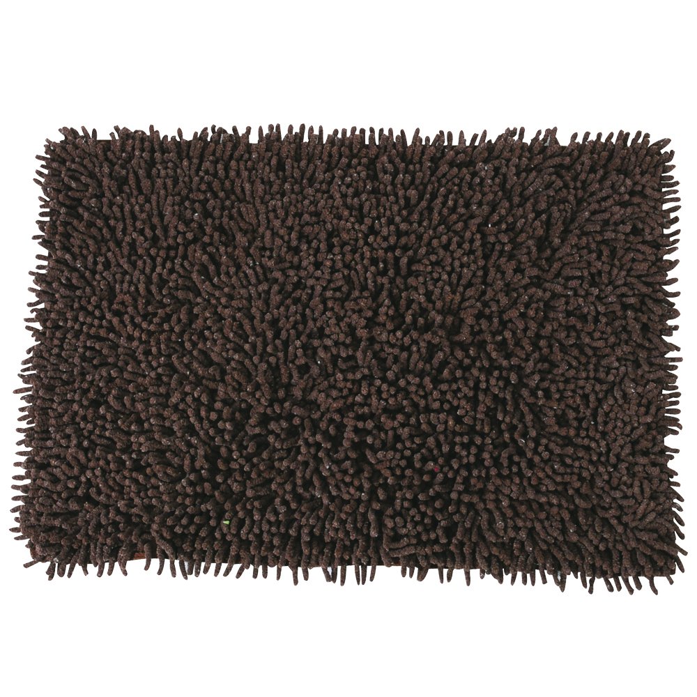 MSV "Caterpillar Cotton Bath Mat, Brown, 60 x 40 cm, 40 x 60 cm (Rectangular)