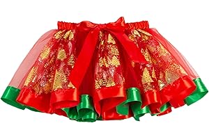 K121 Girls Tutu Skirt Toddler Layered Tulle Tutus