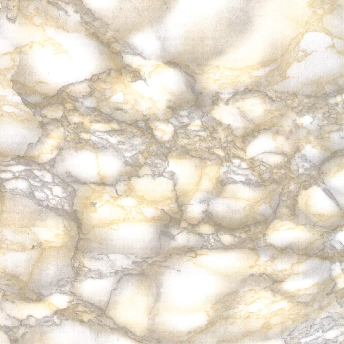 Venilia 53419 Self-Adhesive Marble Decorative Furniture Film Wallpaper PVC Phthalate White 45 cm x 1.5 m, 45 x 150 cm