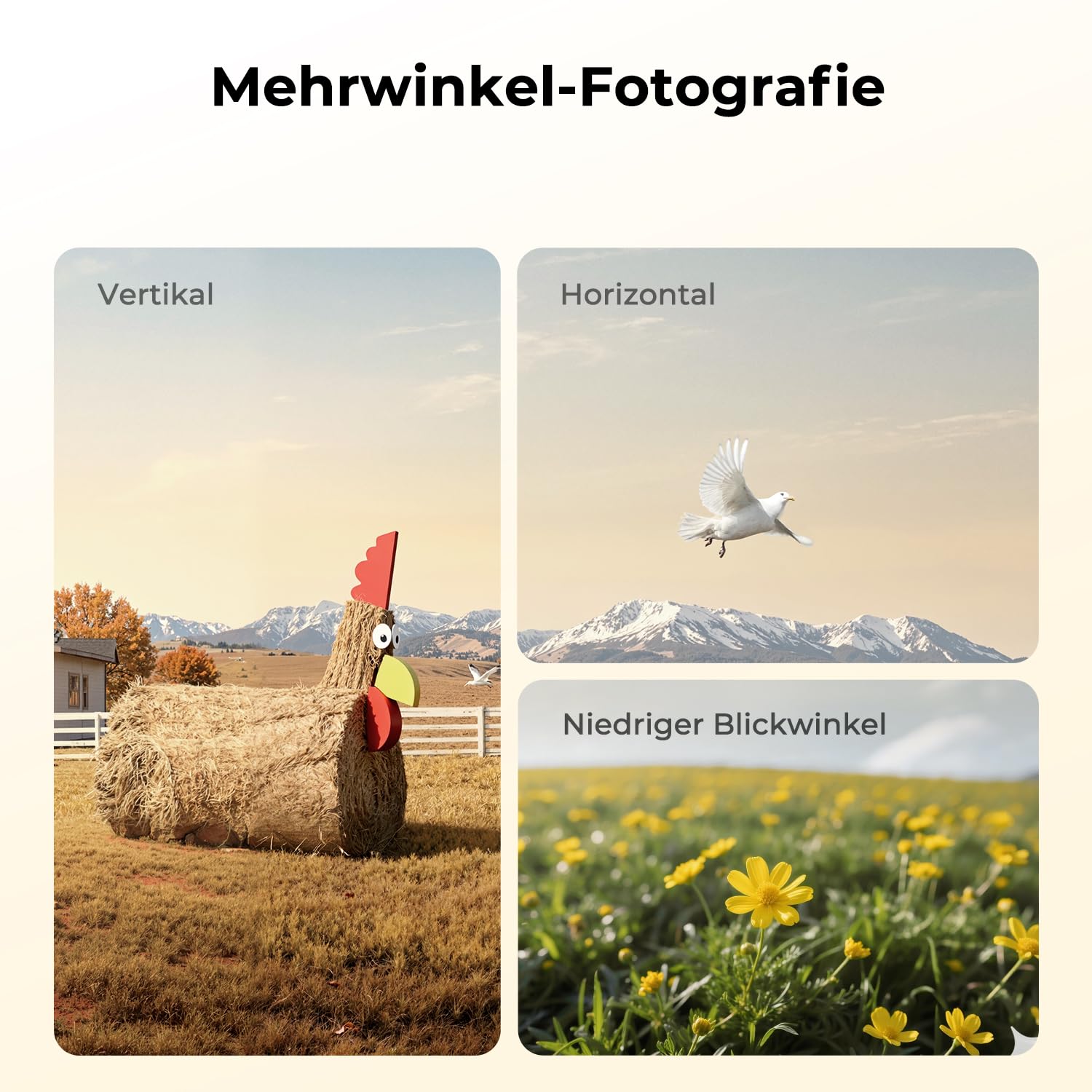 K&F CONCEPT Kamera Stativ Handy Stativ, Schwarz-Orange | Tripod für Smartphone mit Handy Tablet Halterung, Aluminium Reisestativ, Vorwärtsklappbar, 10KG+162CM, Kugelkopf A305A1+BH-40
