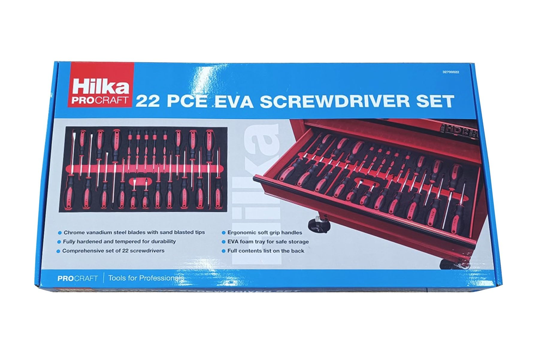 Hilka 32700022 22 PCE EVA Screwdriver Set