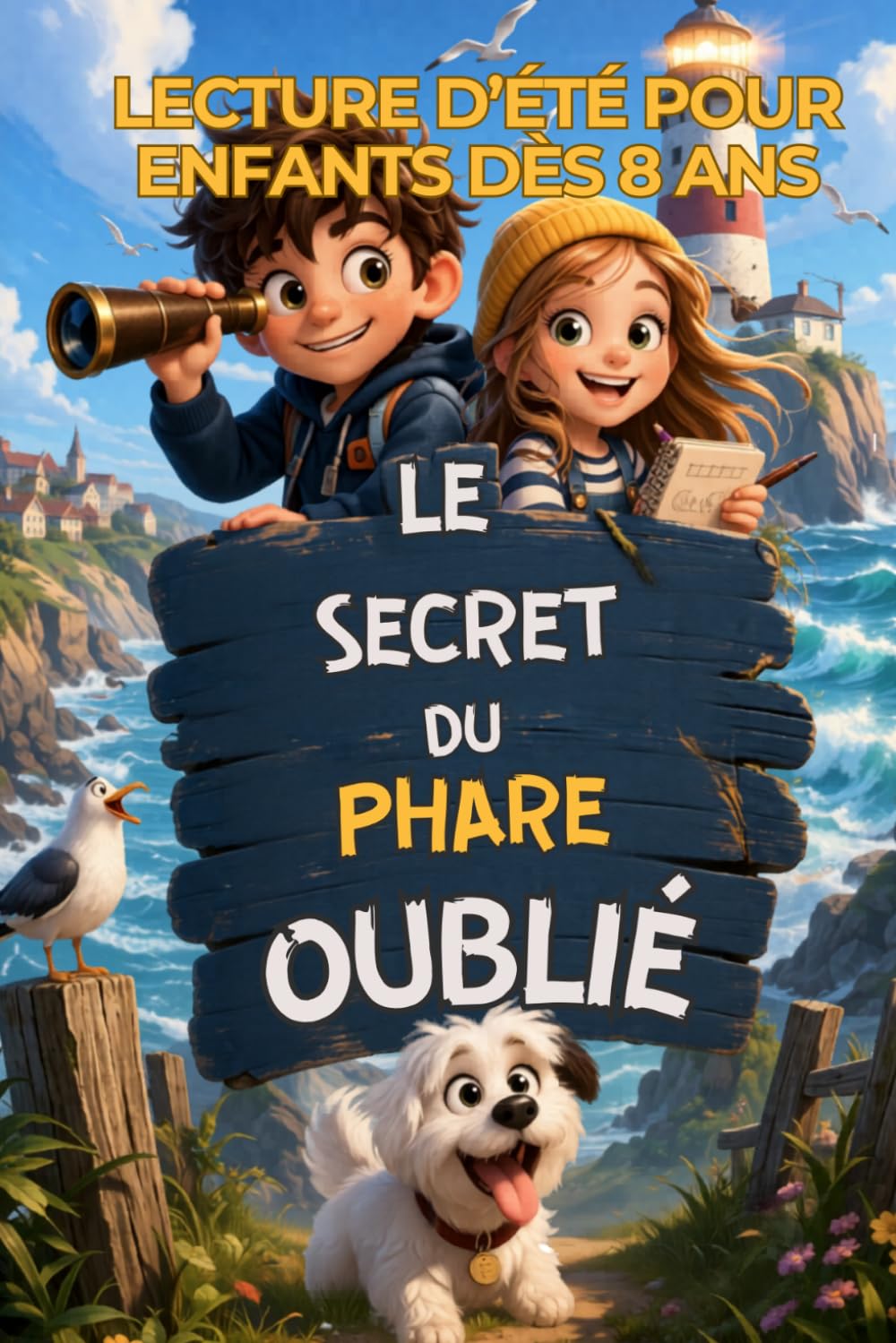 LE SECRET DU PHARE OUBLIÉ: Une aventure pleine de mystères, d’indices et de courage pour les enfants de 8 à 12 ans (Lecture d’été pour enfants dès 8 ans)