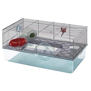 Ferplast Hamster Cage, Black