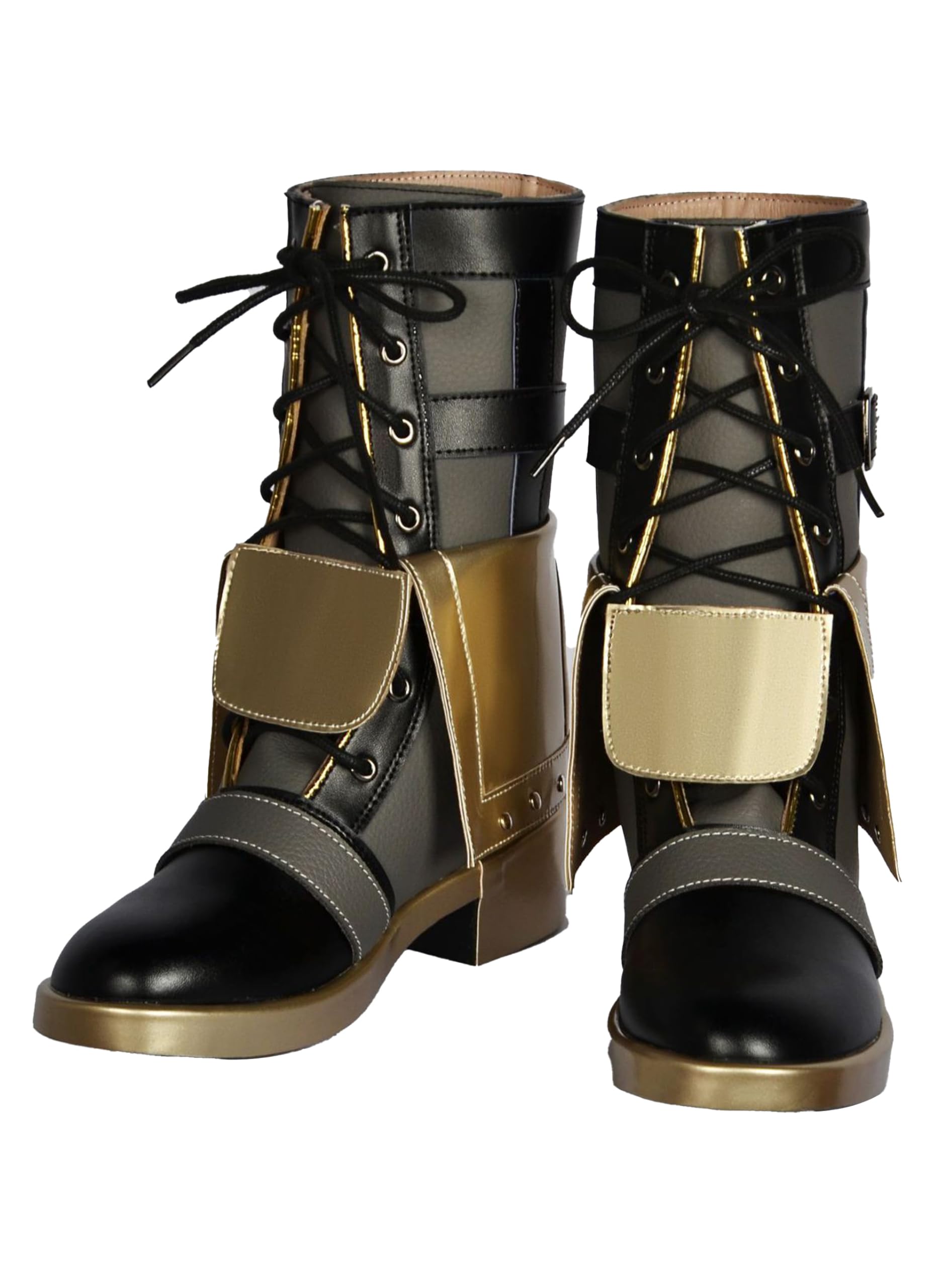 Genshin Impact Freminet Cosplay Shoes for Halloween, Anime and Game Conventions(39)