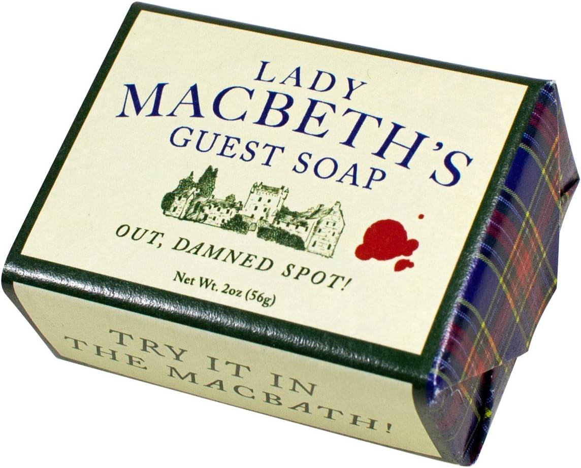 Lady Macbeth Soap – Lady Macbeth's Guest Soap – Out, Damned Spot